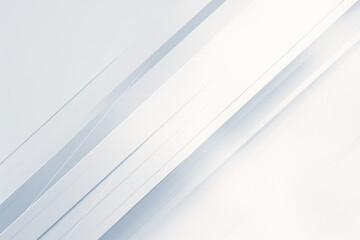 Obraz premium Abstract modern white background with grey diagonal lines