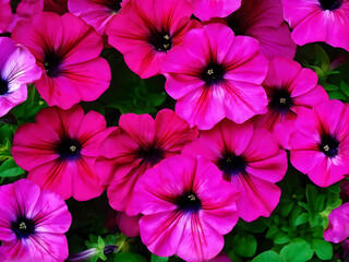 Petunia is a genus of flowering plants in the Solanaceae family