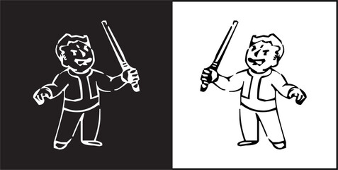  IIlustration Vector graphics of Pip Boy  icon