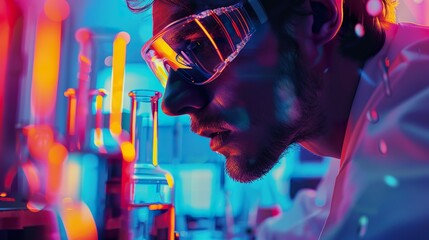 Scientists Conducting Experiments in Modern Laboratory