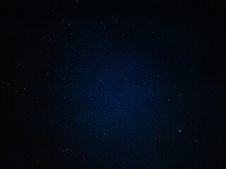 Photo of stars in the dark night sky