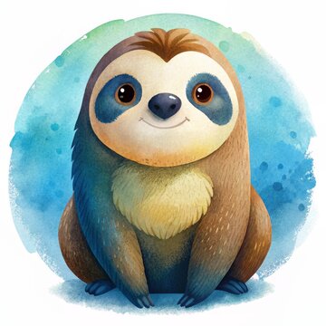 sloth illustration