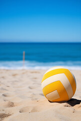 Obraz premium volleyball on the beach