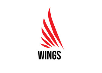 W Logo, Wings or Wing Logo, with letter W, elegant, luxury and adventurous style, for business or company, fly