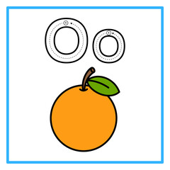 tracing alfabet flat orang illustration © Rahmatullah