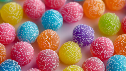 Fototapeta premium Colorful and pop candy background wallpaper