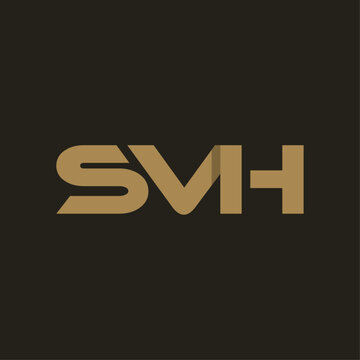 Initial SVH Geometric Modern Icon Business Creative Design Logo