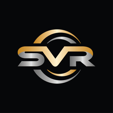 Modern Luxury Initial SVR Geometric Business Creative Design Logo