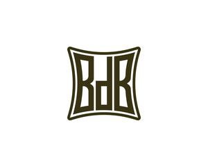 BDB logo design vector template. BDB logo design.