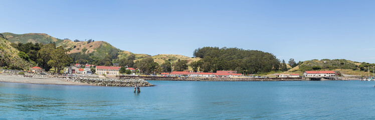 Panorama of Horseshoe Bay San Francisco California