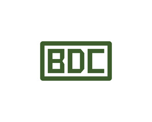 BDC Logo design vector template. BDC Logo design.