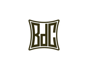 BDC Logo design vector template. BDC Logo design.