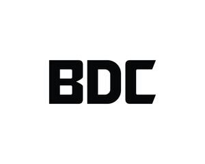 BDC Logo design vector template. BDC Logo design.