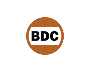 BDC Logo design vector template. BDC Logo design.