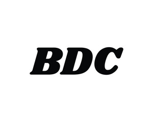 BDC Logo design vector template. BDC Logo design.