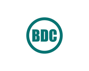 BDC Logo design vector template. BDC Logo design.