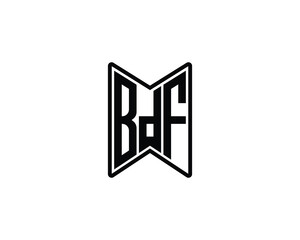 BDF logo design vector template. BDF logo design.