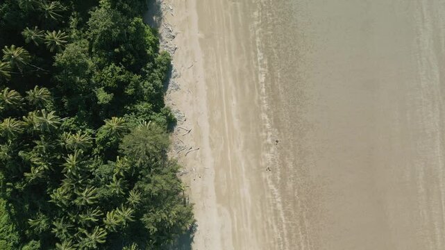 Beautiful Ariel Summer View At pugu Beach semata,Lundu Sarawak
