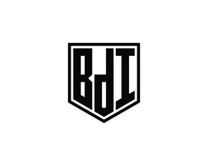 BDI Logo design vector template. BDI logo design.