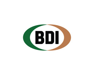 BDI Logo design vector template. BDI logo design.