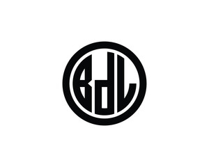 BDL logo design vector template. BDL logo design.