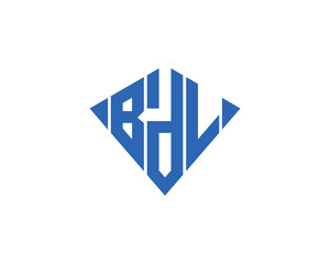 BDL logo design vector template. BDL logo design.