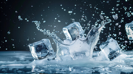 Cool ice chilly wallpaper background
