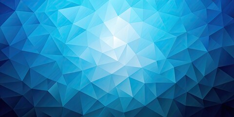 Fototapeta premium Geometric abstract texture with azure blue hues , geometric, abstract, texture, background, blue, design, pattern, shapes