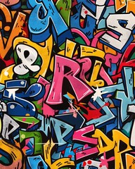 Obraz premium Urban graffiti design