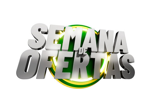 SELO 3D SEMANA DE OFERTAS