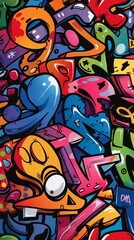 graffiti abstract background
