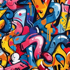 graffiti abstract background