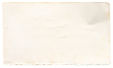 old paper texture background with vintage retro look, transparent png with empty paper sheet as backdrop for text and paper overlay effect