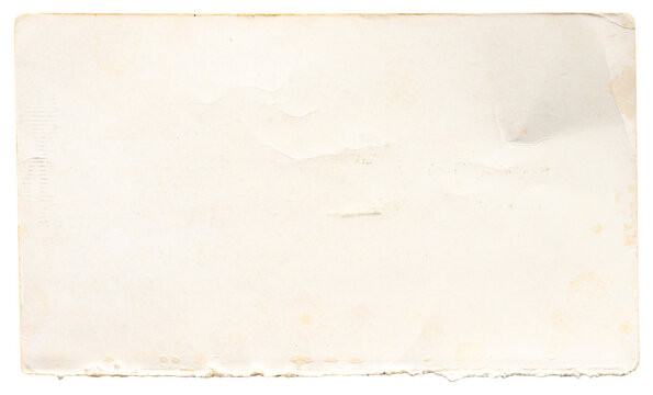 old paper texture background with vintage retro look, transparent png with empty paper sheet as backdrop for text and paper overlay effect