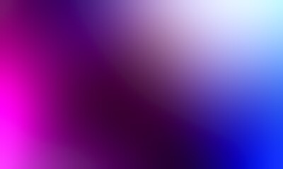 Abstract blurred background image of blue, purple, pink colors gradient used as an illustration. Designing posters or advertisements.