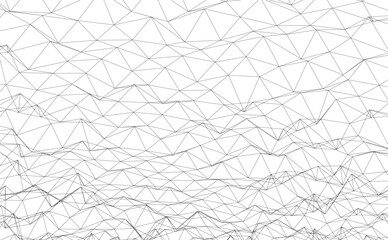 Architectural drawing. Geometric background