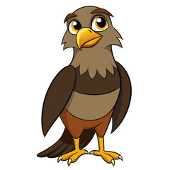 Hawk Cartoon vector for various uses