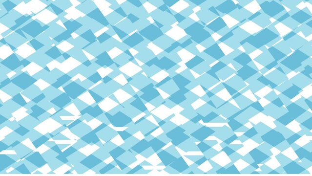 Blink seamless background. Blue Diamond Abstrack Animation