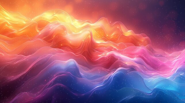 Colorful backgrounds with vibrant hues and dynamic patterns bring energy and excitement to any project ideal for lively and eye-catching designs Background Illustration, Bright color tones, ,