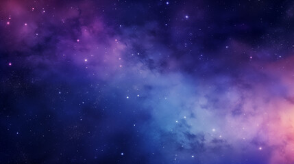 Fototapeta premium Mystical Galactic Cloudscape