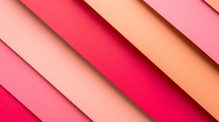 Fototapeta premium Clean Presentation Background - Fresh Solid Color with Smooth Paper Texture and Shadows