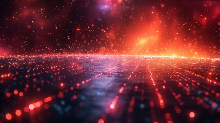 Sci-fi backgrounds with futuristic elements and cosmic themes create an imaginative and advanced look perfect for cutting-edge and innovative designs Background Illustration, Bright color tones, ,