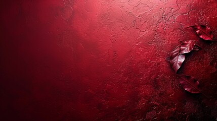 a plain maroon background