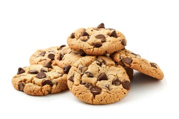 Stack of Chocolate Chip Cookies