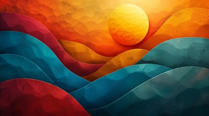 Abstract shapes backgrounds with vibrant colors create an artistic look perfect for contemporary designs Background Illustration, Bright color tones, , Minimalism,