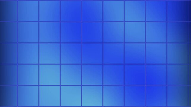 Aesthetic Blue Gradient Background. Motion Wave With Grid Lines