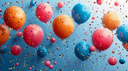 Festive backgrounds with bright colors and celebratory motifs bring joy to any project ideal for party and celebration designs Background Illustration, Bright color tones, , Minimalism,