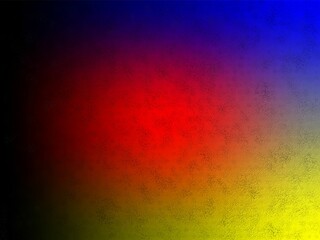 Blurred abstract grainy color gradient background blue teal red beige orange noise texture poster banner design