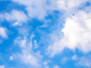 Abstract clouds background with blue sky background