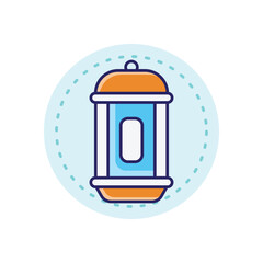 Lantern Fanous vector icon